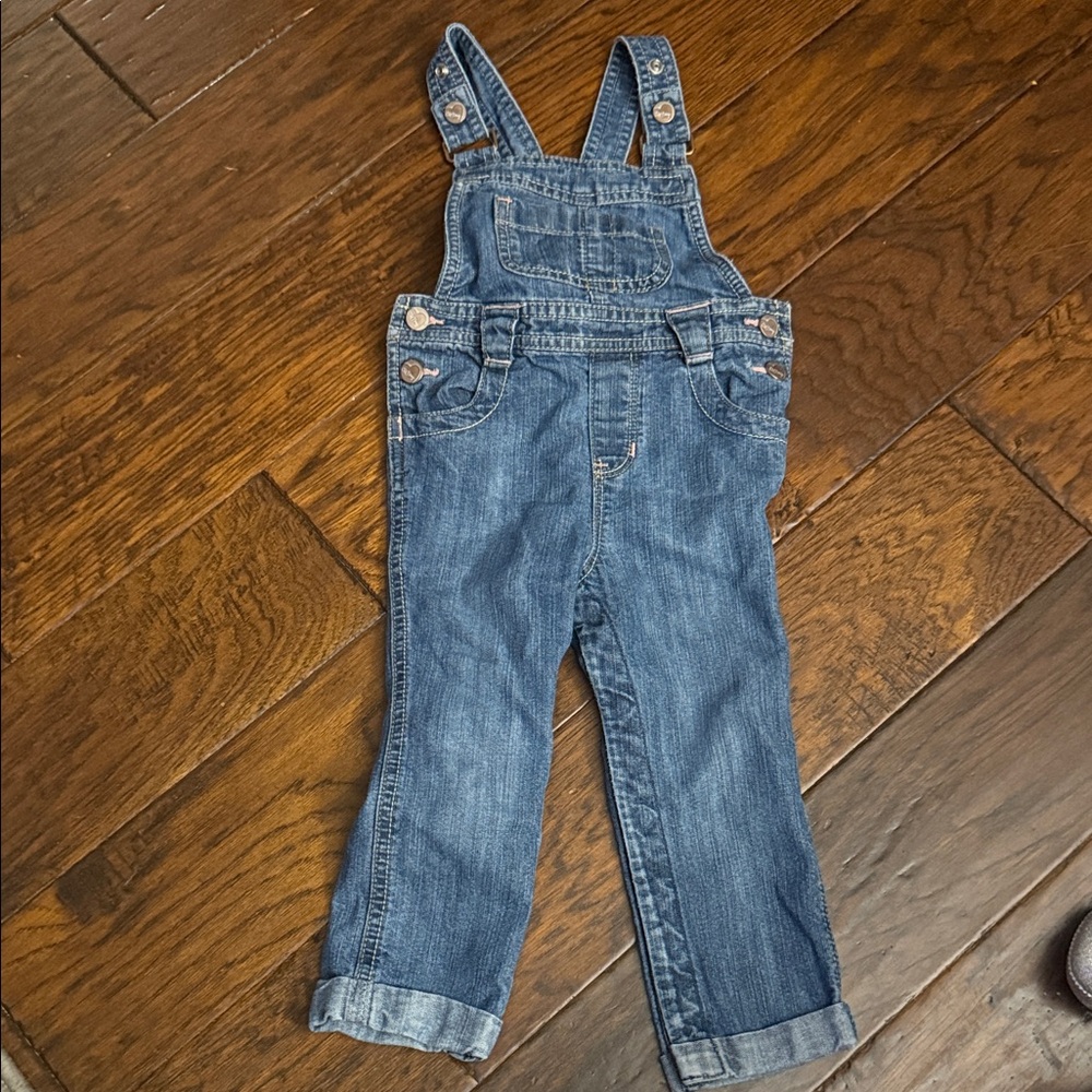 Old Navy Blue Denim Overalls for Kids